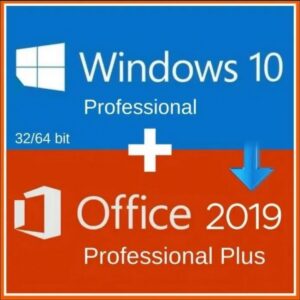 PACKAGE Microsoft Windows 10 Pro & Microsoft Office 2019 Pro Plus License Key Phone Activation